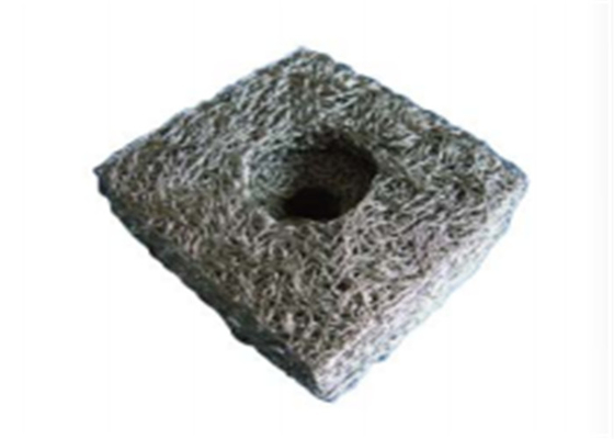 Vrachtwagen die de Gebreide Wasmachine van de de Geluiddemperbevochtiging van Mesh Filter SS304 1L 40mm 50mm 60mm 80mm filtreren
