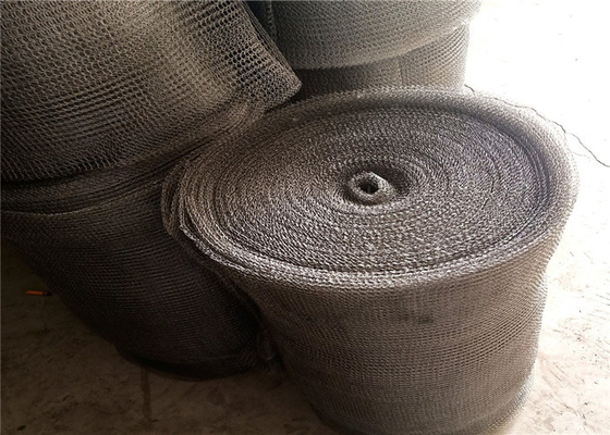 Aluminium Gebreide Draad Mesh Customized Width 25cm - 30cm het Netwerk van het Filterscherm