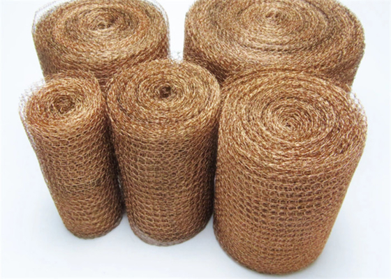 99.9% koper Gebreid Mesh Roll 10ft 20ft 6inch voor Ongediertebestrijding