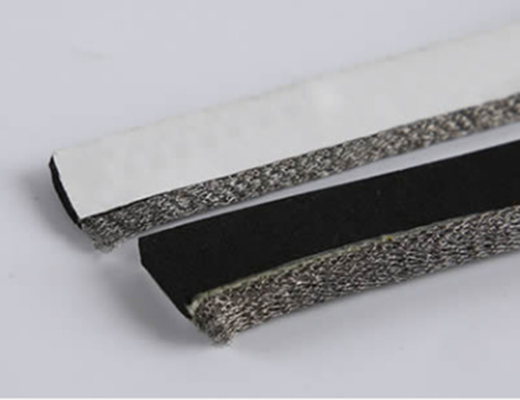EMI Shielding Knitted Wire Mesh-Geleidende Uitgeboorde Elastomeer van de Pakkings316ss het Vierkante Ring φ5mm