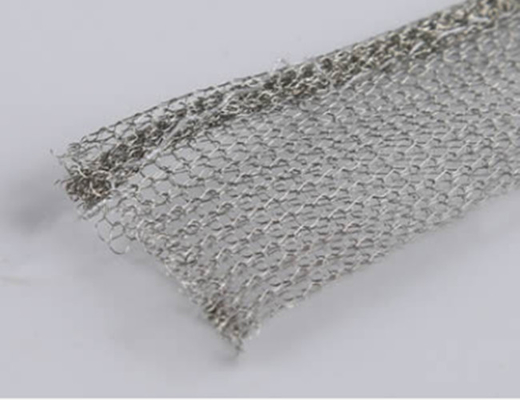 De cilinder breide Geweven Draad Mesh Washers Compressed 30m voor EMI Shielding