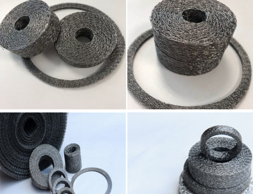 60*40*20mm Gebreide Draad Mesh Gasket Shockproof 30mm voor Automobiele Geluiddempers