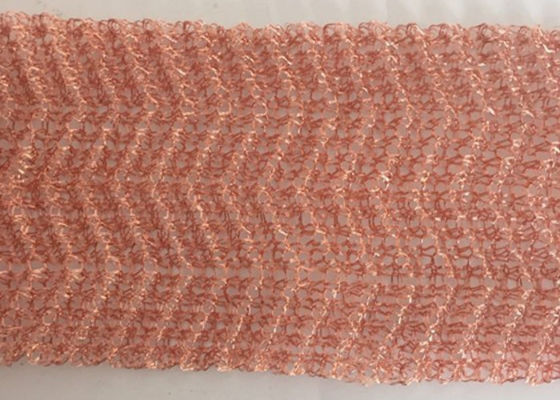 Golf/Geplooid Koper Gebreid Draadnetwerk 0.18mm OEM voor Filter