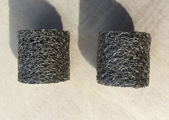 Het ruimtevaartkoper/SS perste Gebreid Mesh Customized Rust Resistance samen