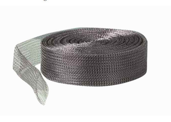 Roestvrij staal Gebreide Draad Mesh Gasket 1 Duimbreedte voor EMI Shielding