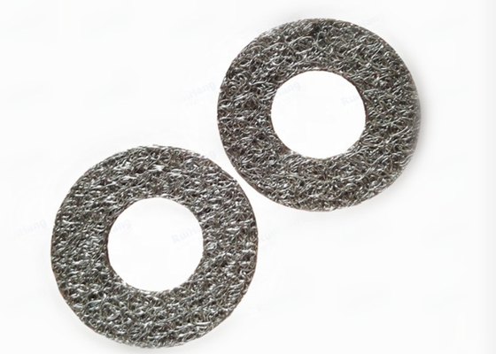 Dia 50mm Roestvrij staal Gebreide Draad Mesh Mufflers Compressed Filter Mesh