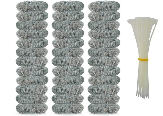 2*6cm 7.5g Roestvrij staal Schoonmakende Bal/de Zilveren Gaszuiveraar van de Metaalkeuken