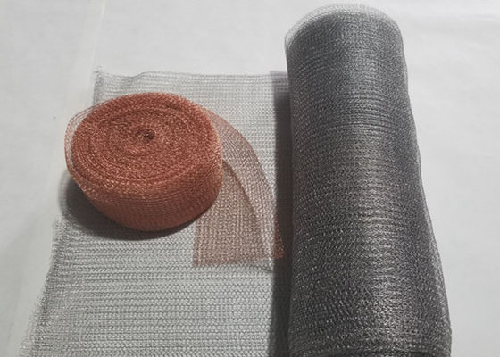 SS310 de gebreide Koperdraad Mesh Screen 99% Zuiver voor de Bouw van Gat verhindert Vogel het Nestelen