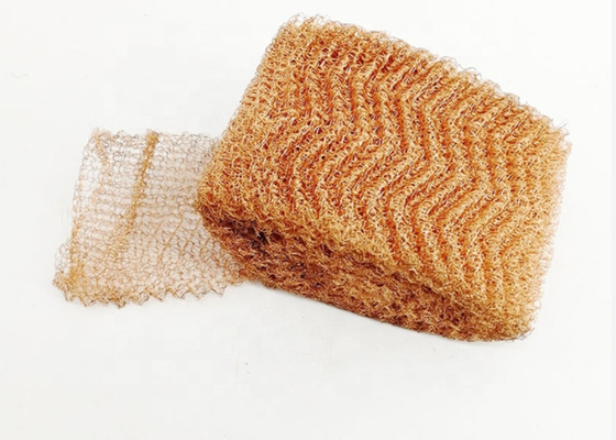 Gasvloeistof Gebreid Koper Mesh Roll Pest Control 99% Zuivere 0.18mm