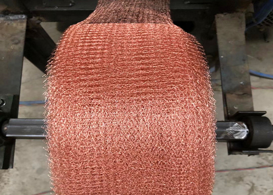 Opnieuw te gebruiken Gebreid Koper dat Mesh Width 400mm schoonmaakt 30m Lengte