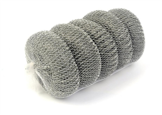de Keuken Schoonmakende Bal van 5pcs 20Gram, Roestvrij staal Gegalvaniseerde Mesh Scourer-OEM