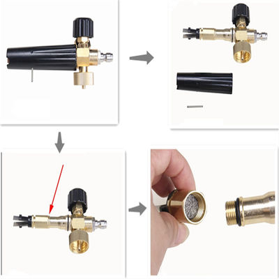 Diameter 18.3mm Cilindrische Schuim Gebreide Draad Mesh Filter Thickness 31mm