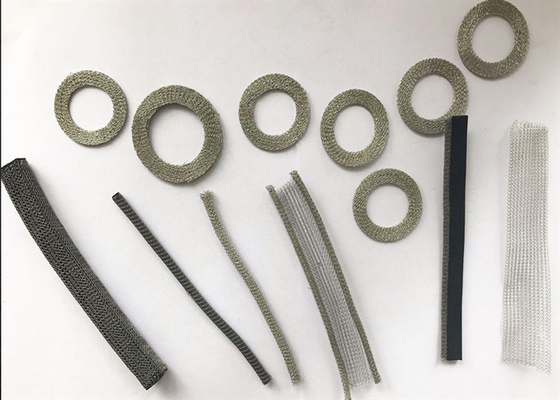 Pas 310s Gebreide Draad Mesh Gasket 0.23mm Diameter aan voor Emi Shielding