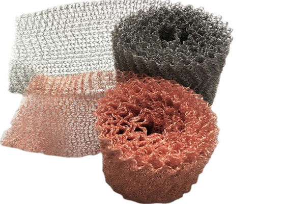 0.2mm Ss Gebreide Draadmesh making demister pads and Samengeperste Pakkingen