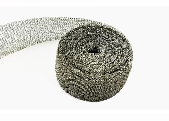 Dia 25cm Gebreide Draad Mesh Copper Titanium Stainless Steel in Gas Vloeibare Filter