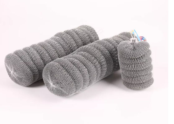 Spiraalvormige Gaszuiveraar die Roestvrij staal 316 het Schuren Bal voor Keuken schoonmaakt