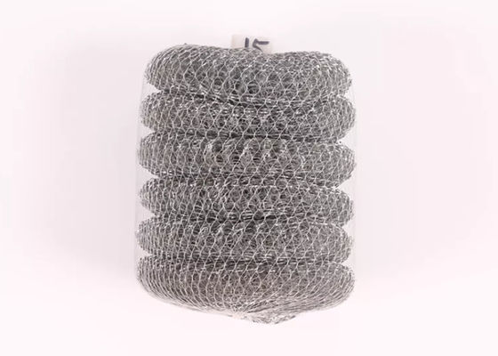 Spiraalvormige Gaszuiveraar die Roestvrij staal 316 het Schuren Bal voor Keuken schoonmaakt