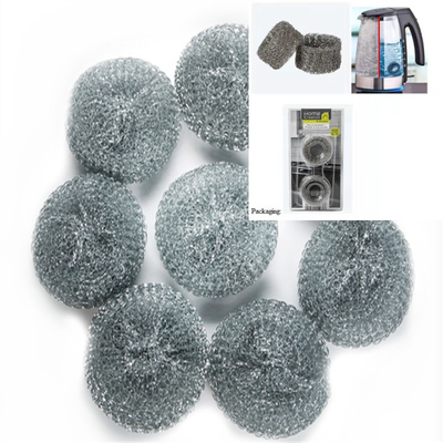 Dia 4cm Dikte 2cm 304 Roestvrij staal Schoonmakende Bal voor Ketel