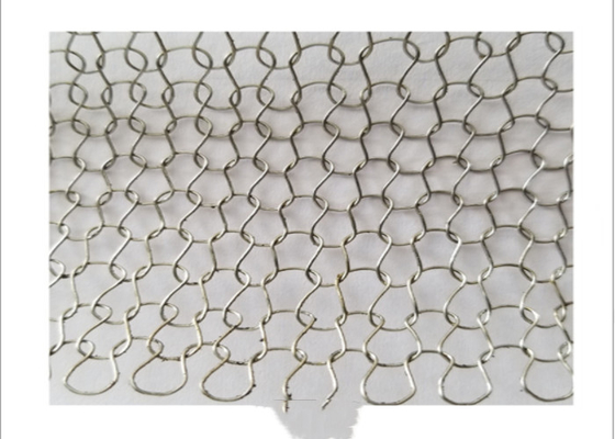 Netwerk van de de Filterdraad van het roestvrij staalgas Vloeistof Gebreid 0.18mm Diameter 280 Mm