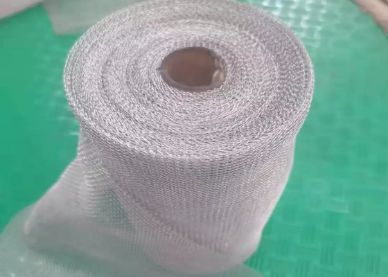 100mm Breedte Koper Gebreid Mesh For Distillation Column Packing
