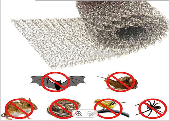 Witte mesh gebreide draadfilter voor duurzame filtratie in industriële omgevingen