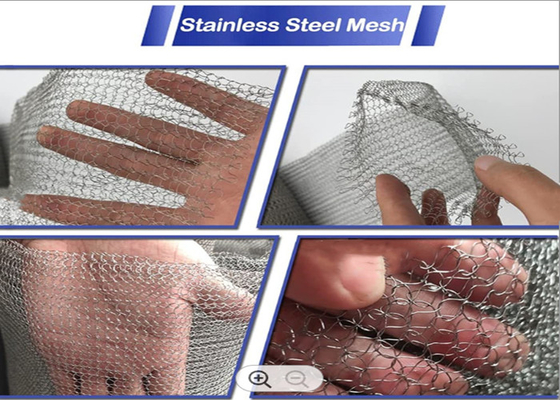 Aisi 304 Gebreide Draad Mesh For Oil Water Separation