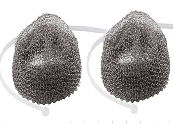 Breedte 40 Mm-Diameter 290mm Gebreide Mesh For Washing Machine Laundry-Plukselvallen