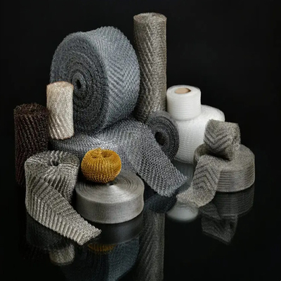 Roestvrij staal die Draad Mesh Knitted zeven 0.050.5mm Deeltje