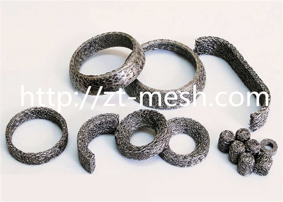 Goed filterweerstand Gecomprimeerd gebreide gaas voor vloeistoffilter 14 X 10 mm in diameter