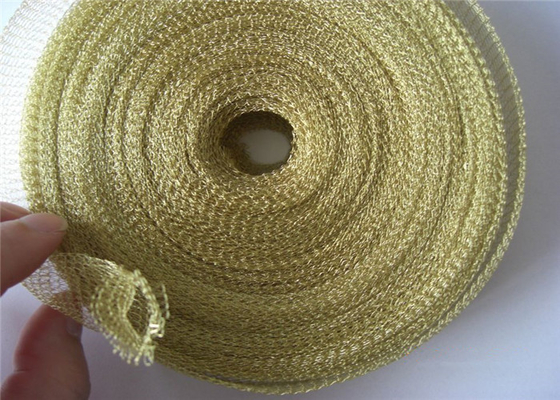Flexibele Gebreide Draad Mesh Tape 0.12mm Diameter voor Ruitverwarmerstootkussen