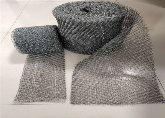 Aluminium Gebreide Draad Mesh Customized Width 25cm - 30cm het Netwerk van het Filterscherm