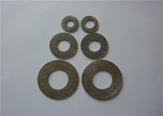 OD25mm perste Gebreid gas vloeibare 0.55mm 100mesh/inch van Draadmesh filter samen
