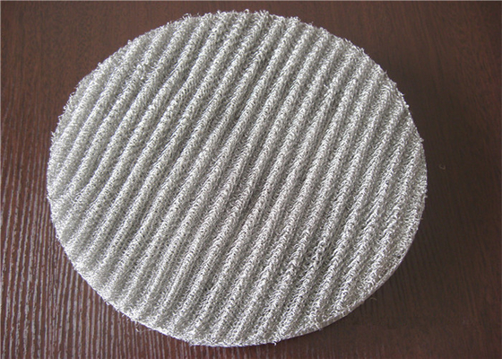 Gebreide Fijne Monel-Draad Mesh Pad Demister For Sulfuric