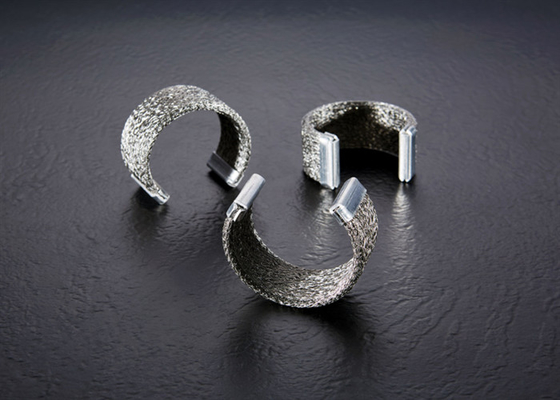 Zilveren Kleur 304 Staal Gebreide Draad Mesh Gasket For Egr Cooler
