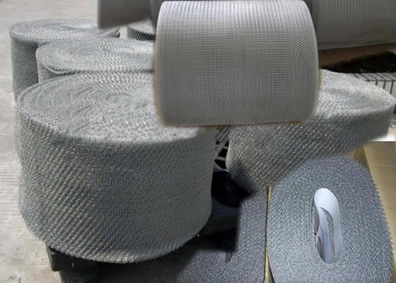 0.2mm Ss Gebreide Draadmesh making demister pads and Samengeperste Pakkingen
