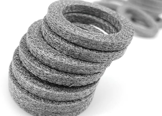 Sus 316 Uitlaatknalpot Gebreide Draad Mesh Gasket Compressed