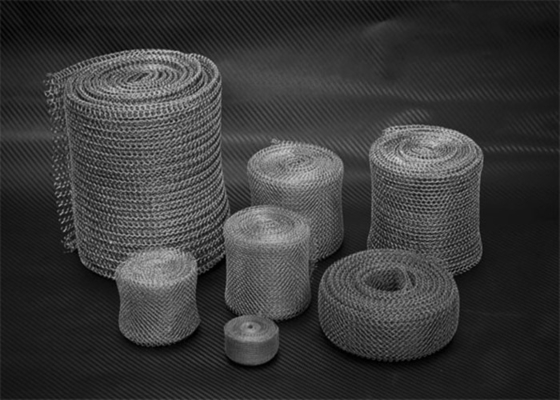 Breedte 400mm 0.25mm Gebreid Metaal Mesh Corrugated/Vlakte voor Ruitverwarmer